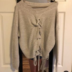 Knitted Express swester